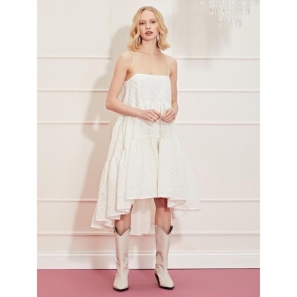 Sister Jane Dream West Country Dress Ivory White - Picture 2 of 8